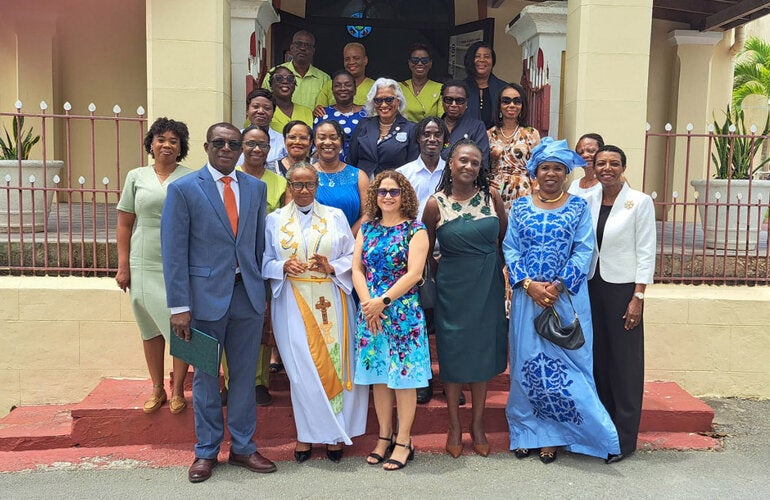 Ministry of Health and PAHO attend church service in recognition of Vaccination Week in the Americas 2026