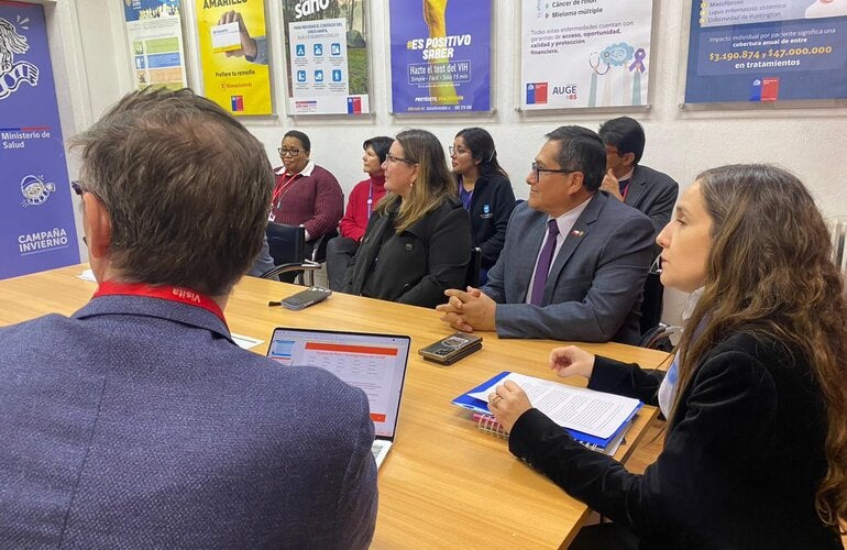 El Ministerio de Salud y la Organización Panamericana de la Salud (OPS) realizaron el lanzamiento del Campus Virtual de Salud Pública Nodo Chile el miércoles 10 de junio, en dependencias del Ministerio de Salud.