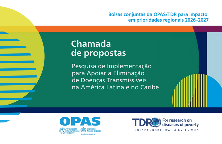 OPAS e TDR lançam chamada regional para acelerar a eliminação de doenças transmissíveis nas Américas