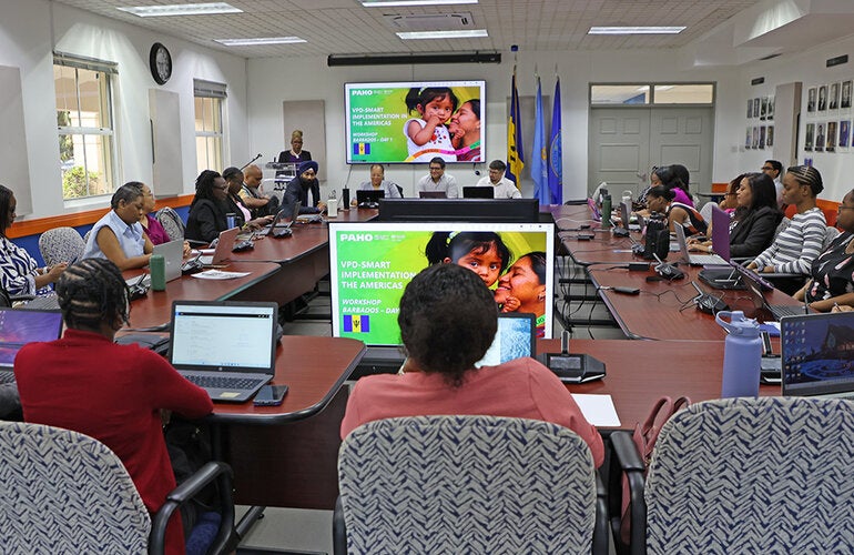 Vaccine-preventable diseases training