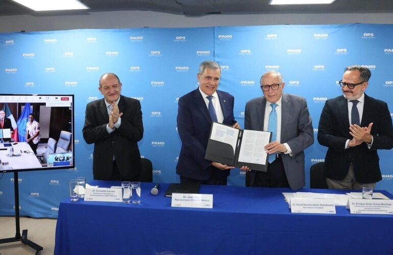 Firma de la Estrategia de Cooperación de país con México 2026-20230