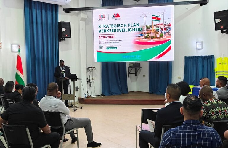 Launch Strategic Road Safety Plan for Suriname 2026 - 2030