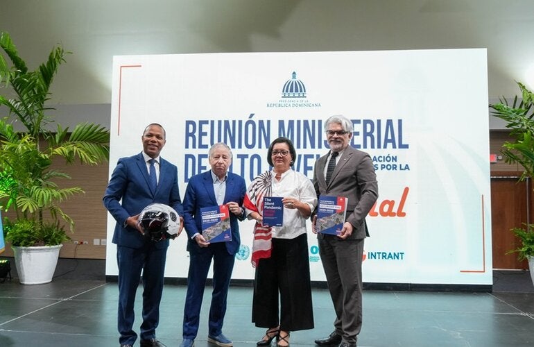 OPS/OMS reafirma su apoyo técnico a la implementación del Plan Estratégico Nacional de Seguridad Vial 2025–2030