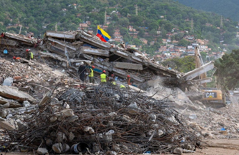 depués del terremoto