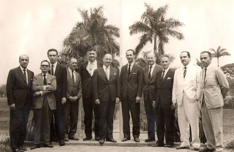 Historical photo, ministers of agriculture, director