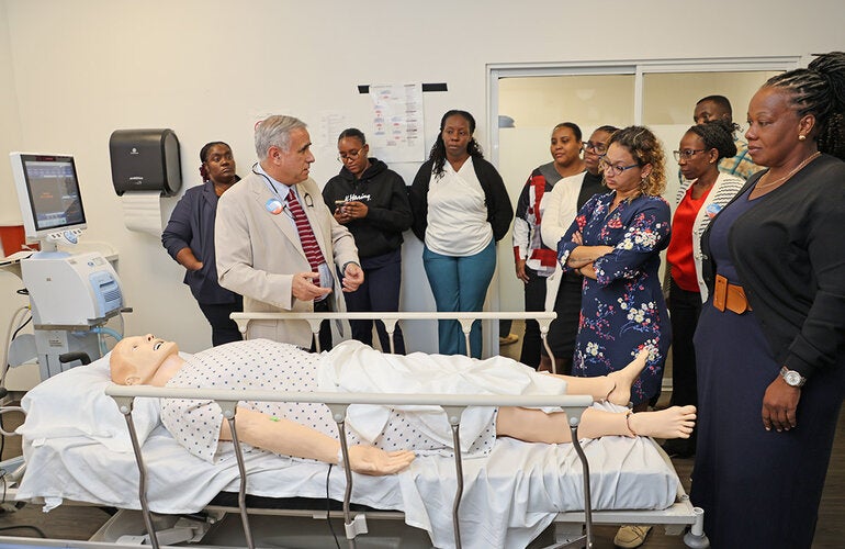 Critical care management training