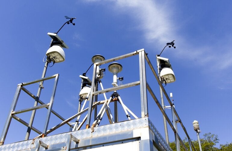 Estación de monitoreo del aire