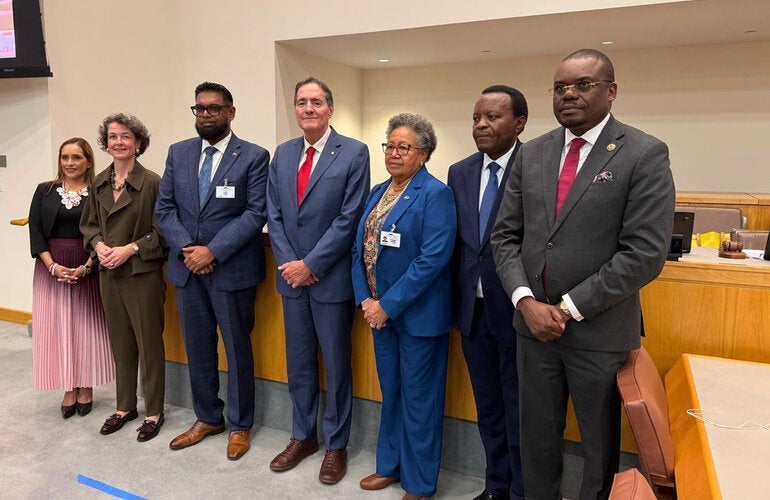 Africa CDC and PAHO meeting. Group photo