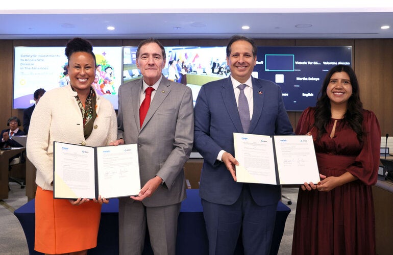 PAHO and MSD for Mothers signed an agreement
