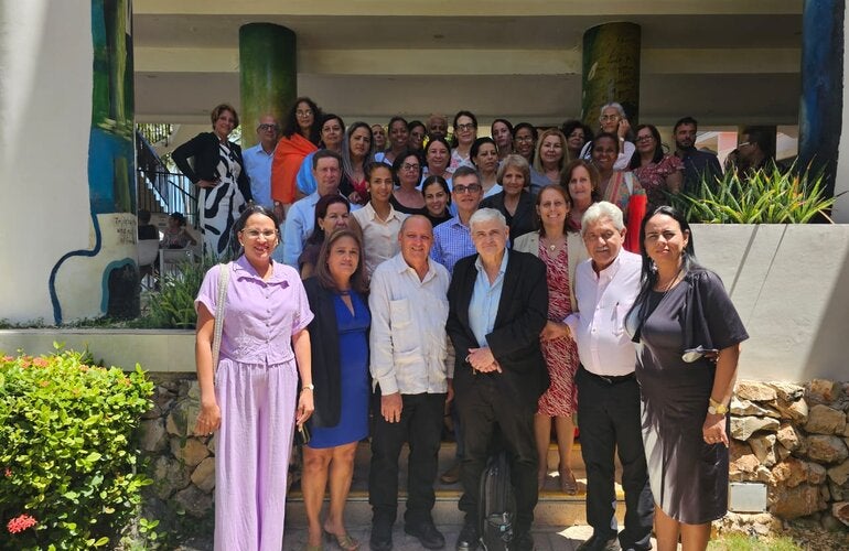 Participantes taller Fortalecimiento de la Atención de las Enfermedades No trasmisibles en la Atención Primaria de Salud