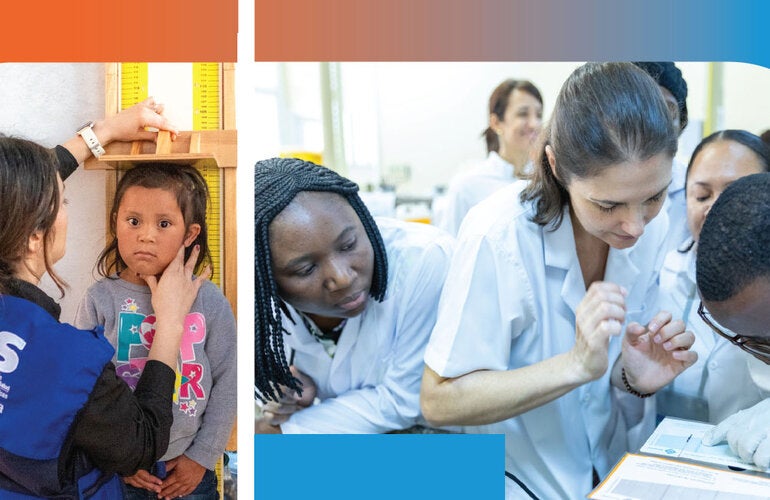 Collage of patients in primary health care centers