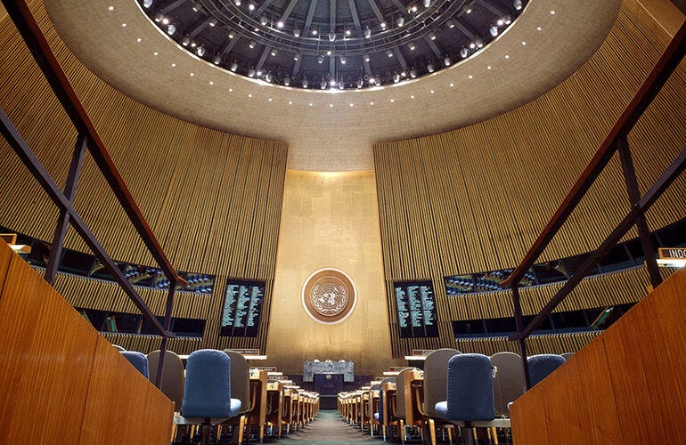UNGA Conference hall