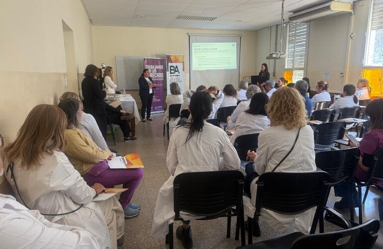 Foto de un momento del taller