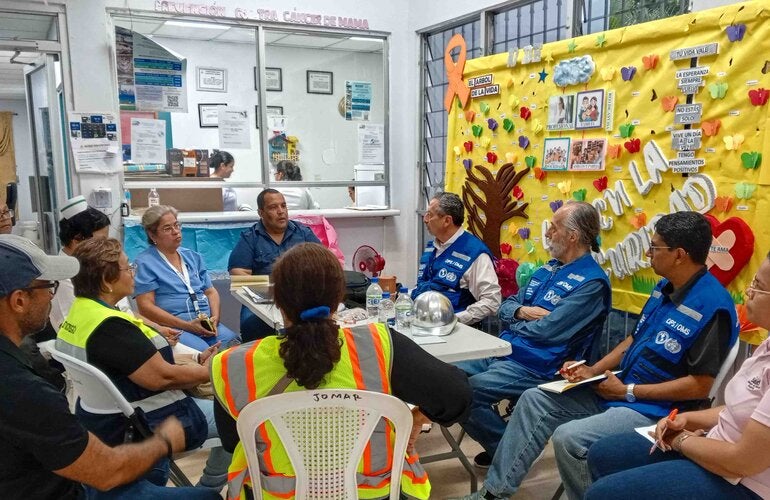 Ocho establecimientos de salud evaluados por MINSA y OPS/OMS pueden seguir atendiendo de forma segura tras el terremoto.