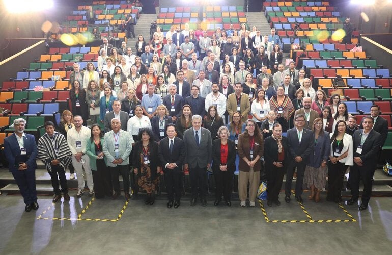 Participantes del IX Encuentro Regional de Alcaldes y Alcaldesas por Municipios Saludables de las Américas