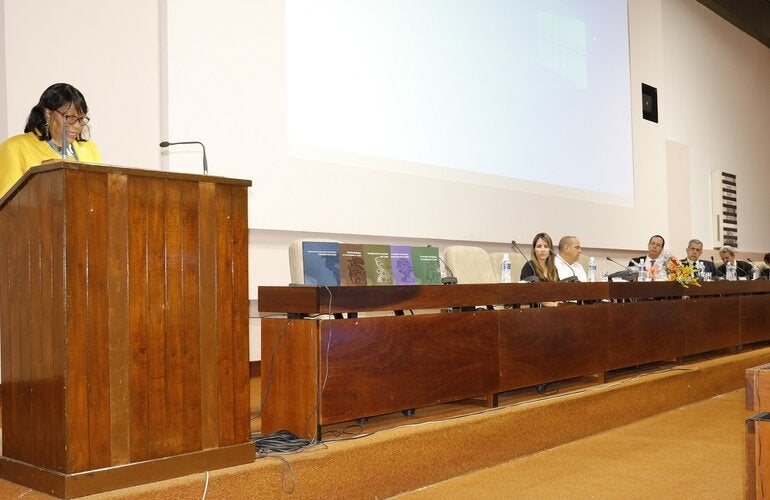 Palabras de cierre a cargo de la Directora de OPS, Carissa F. Etienne