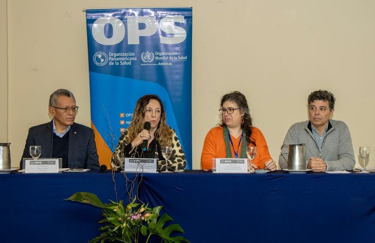 Foto de la apertura del taller