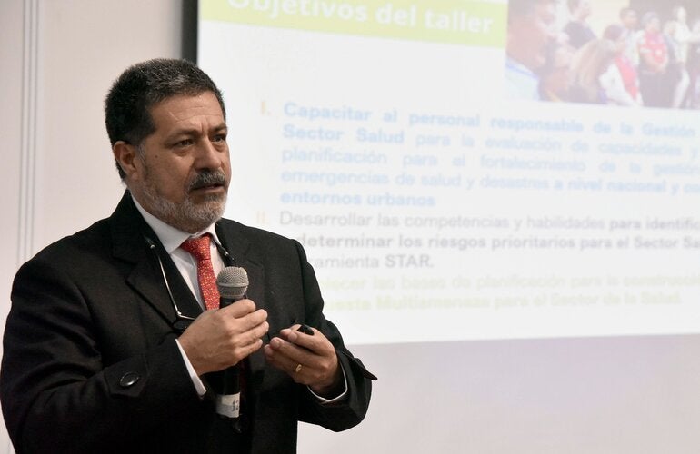 Foto de la Apertura del taller de entrenamiento en Herramienta STAR