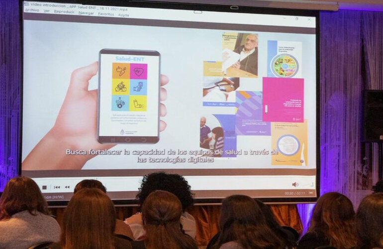 Ministerio de Salud y OPS presentan nueva aplicación digital para el cuidado de personas con enfermedades no transmisibles en Argentina