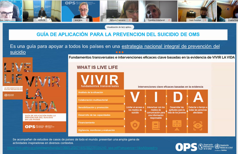 Prevención del suicidio: OPS promueve políticas integrales en Argentina