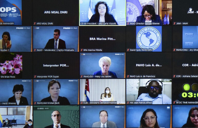 Argentina asume la presidencia del Comité Ejecutivo de la OPS