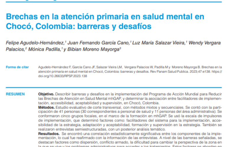 Imágen de un artículo de investigación