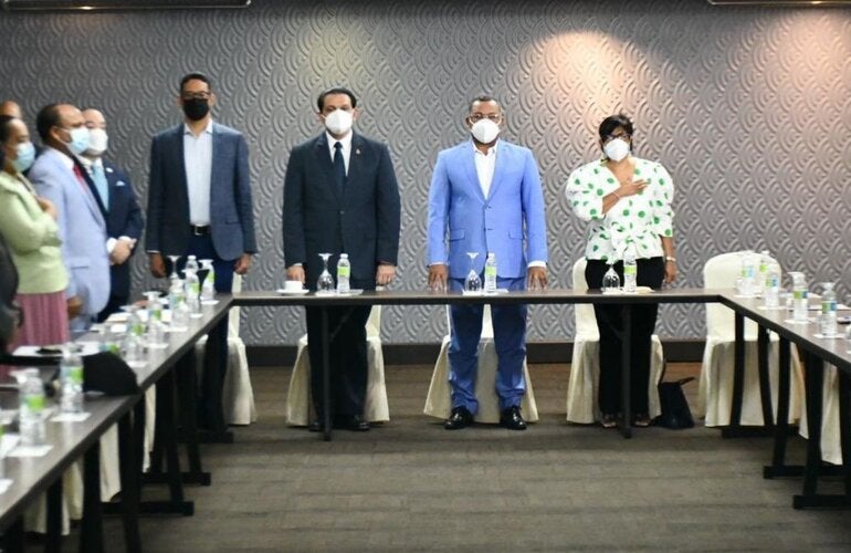 Participantes durante la actividad