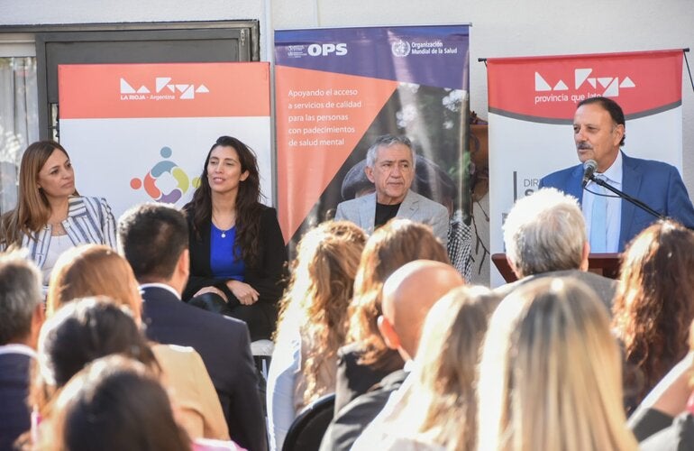 Inauguración del centro de día de salud mental El Puente