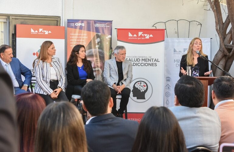 Inauguración del centro de día de salud mental El Puente