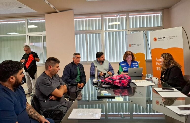 Foto de un momento del taller