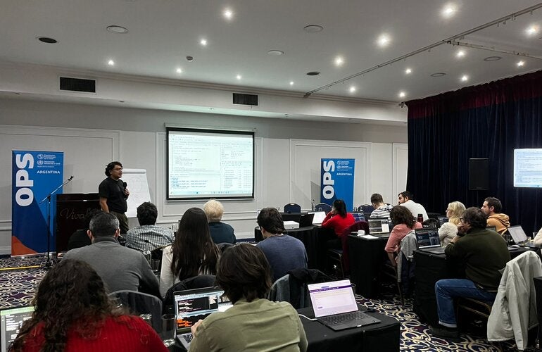 Foto de un momento del taller