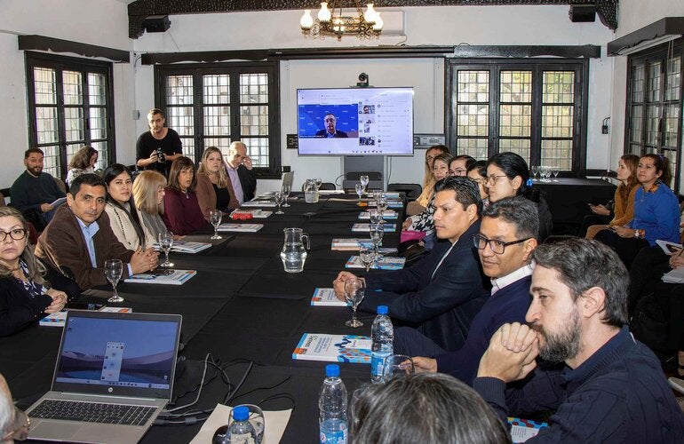 Foto de uno de los momentos del curso