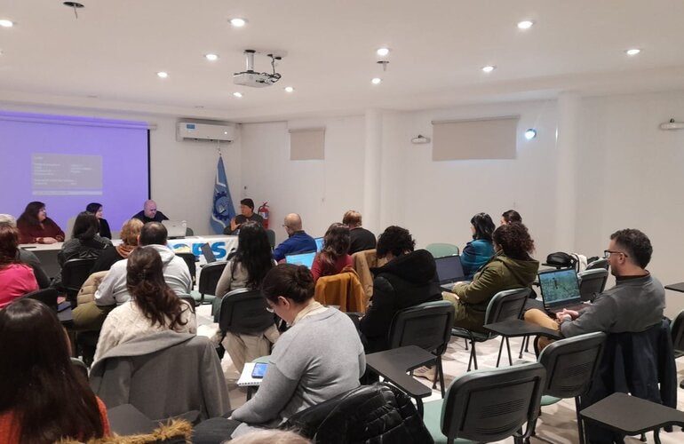 Foto de un momento del taller