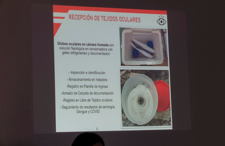 Foto de un momento de la presentación del curso