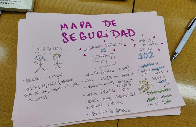 Foto de trabajo en grupo