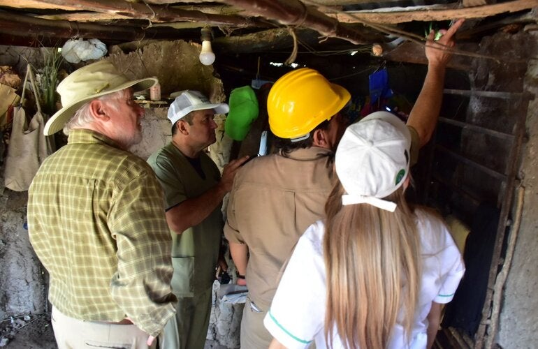 Foto de una de las visitas