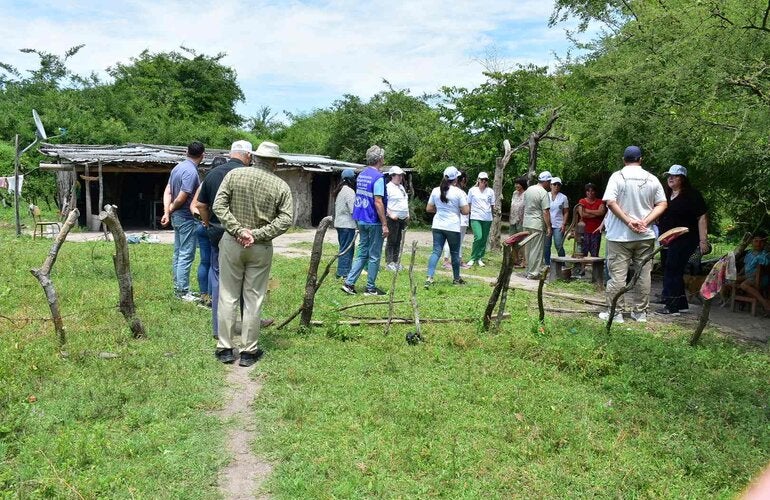 Foto de uno de los momentos de la visita