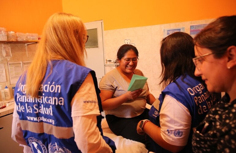 Foto de momento de una consultoría 