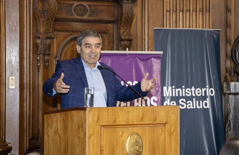 Foto del ministro de Salud de la ciudad de Buenos Aires