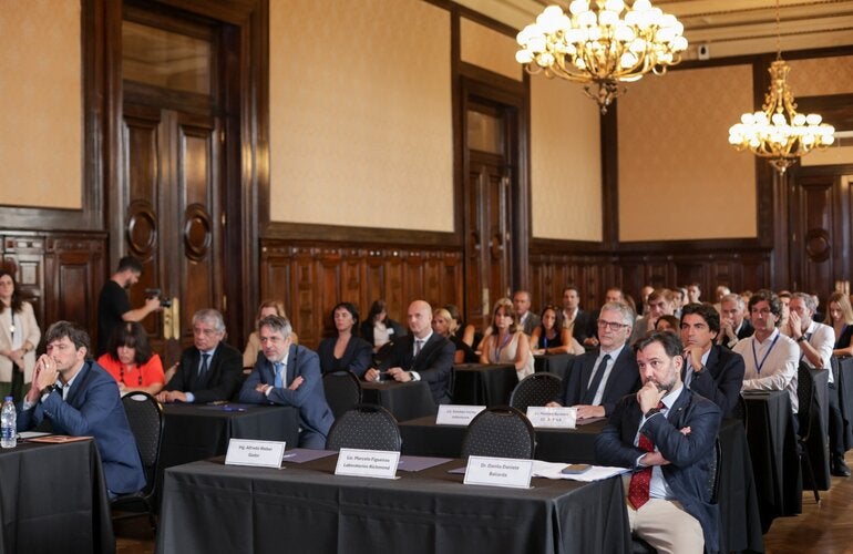 Foto de un momento de la reunión