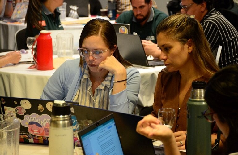 Foto de participantes