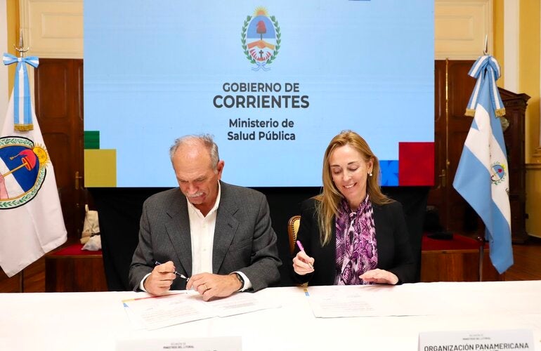 Foto de firma de acuerdo