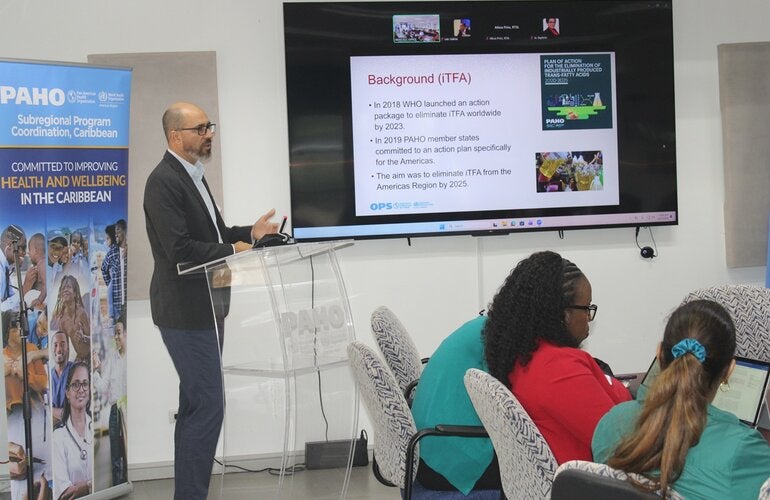 Fabio da Silva Gomes, Regional Advisor Nutrition and Physical Activity, PAHO