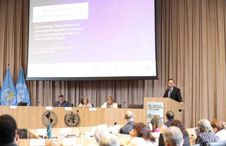 Autoridades de la redes regionales de APS