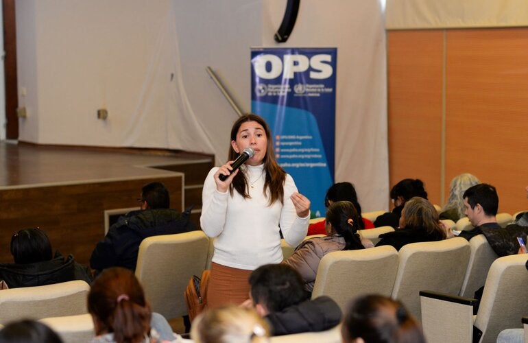 Imagen de una de las presentaciones de la capacitación en control vectorial