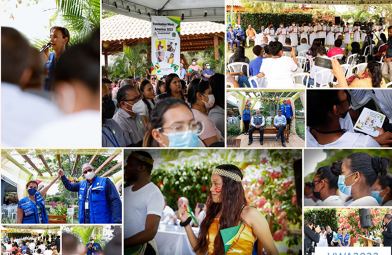 Collage of images at the VWA 2022 