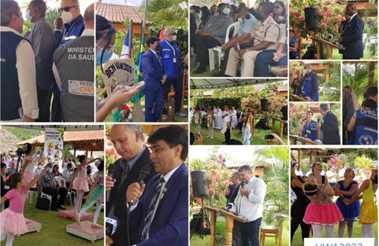 Collage of images at the VWA 2022