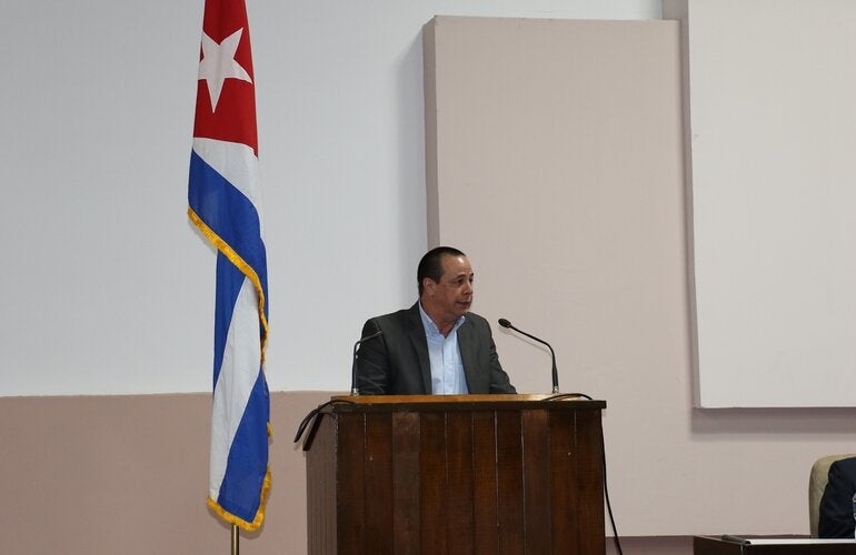 Intervención del Ministro de Salud Pública de Cuba en Congreso de Sociedad Cubana de Enfermería