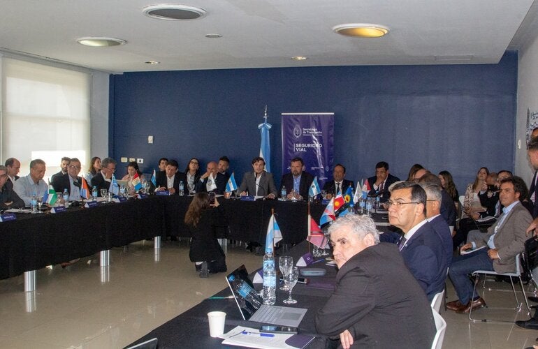 Foto de la apertura del Consejo Federal de Seguridad Vial