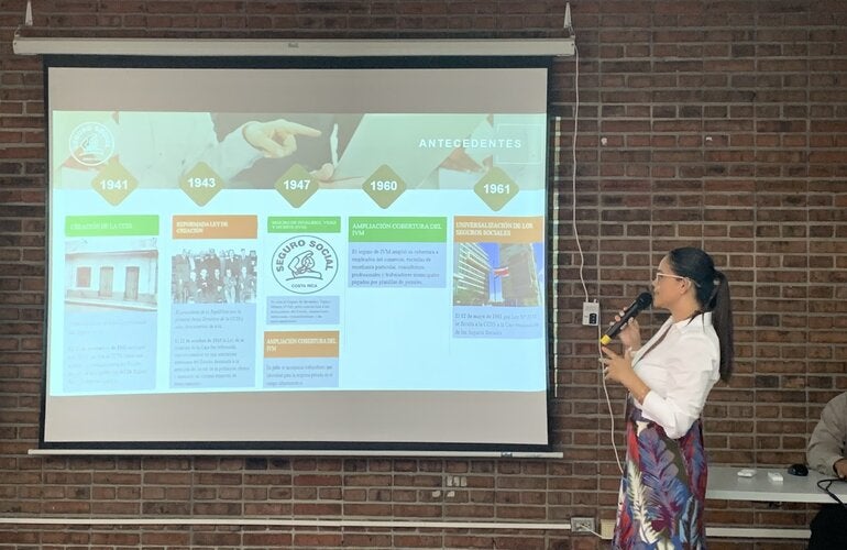 Presentaciones realizadas por CCSS